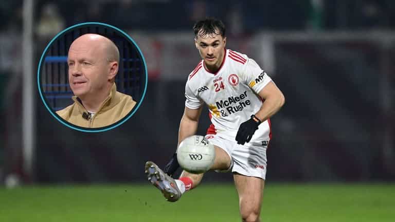 Peter Canavan’s joke about reason for son Darragh’s absence goes over RTE panel’s head