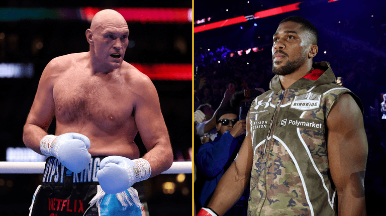 Anthony Joshua vs Tyson Fury has officially been signed