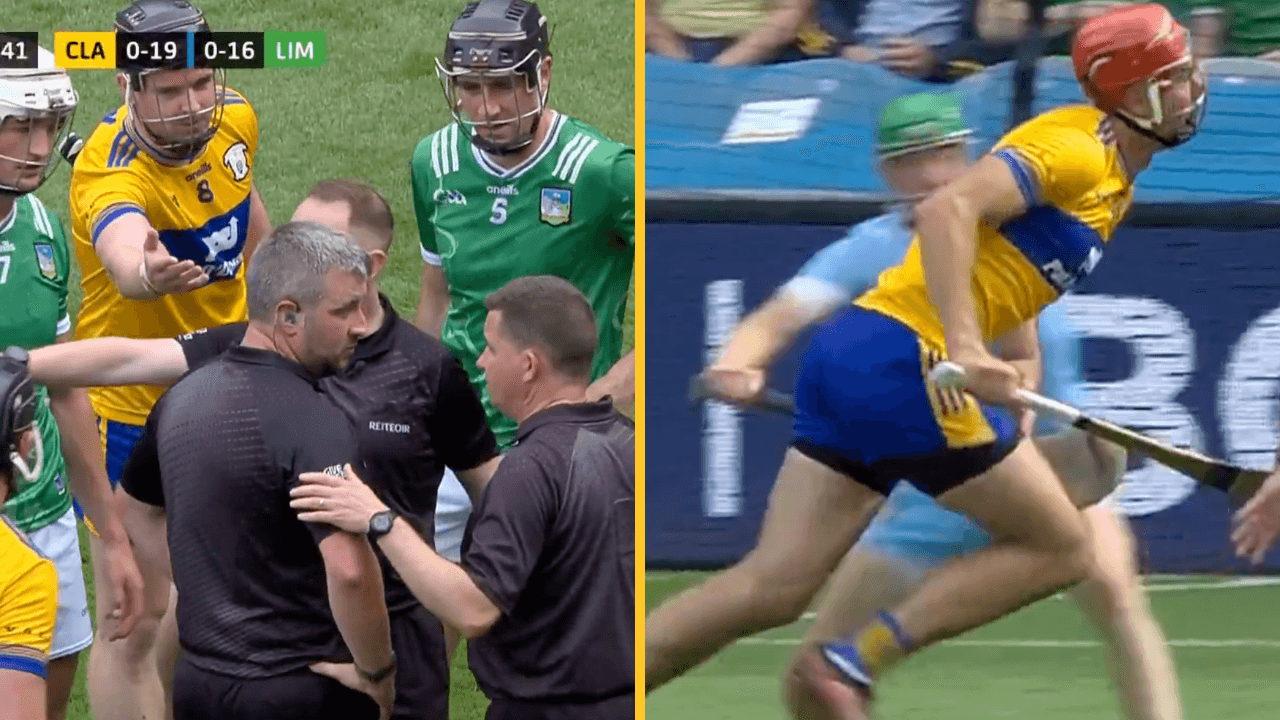 Controversy as huge black card call helps Limerick overcome Clare
