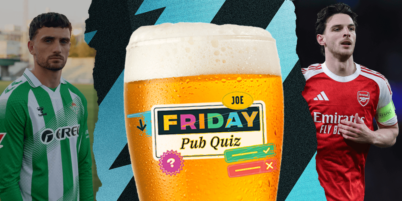 The SportsJOE Friday Pub Quiz: Week 154