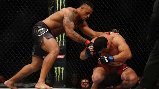 Dana White mocks fighter after defeat to Greg Hardy Dana White mocks fighter after defeat to Greg Hardy