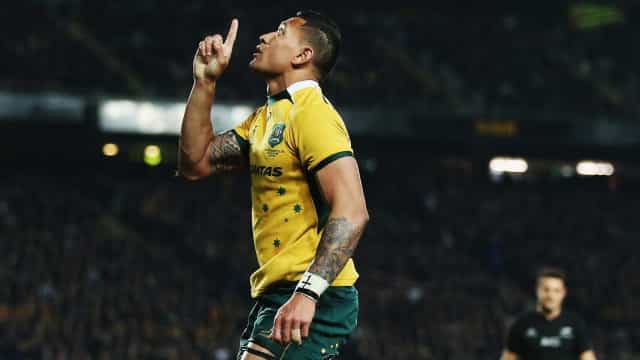 Rugby Australia condemn incendiary social media post from Israel Folau