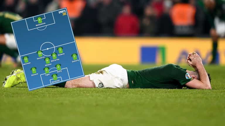 Player ratings as battling Ireland draw 1-1 in Slovakia… but it isn’t enough this time Player ratings as battling Ireland draw 1-1 in Slovakia… but it isn’t enough this time