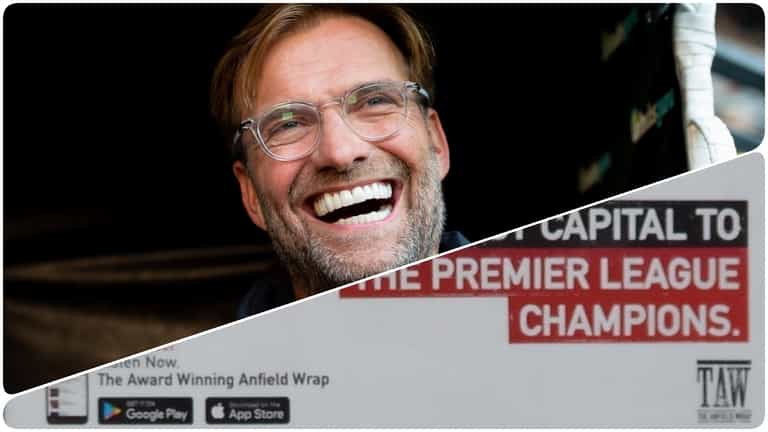 The Liverpool billboard that made a lot of non-LFC fans very upset in Dublin The Liverpool billboard that made a lot of non-LFC fans very upset in Dublin