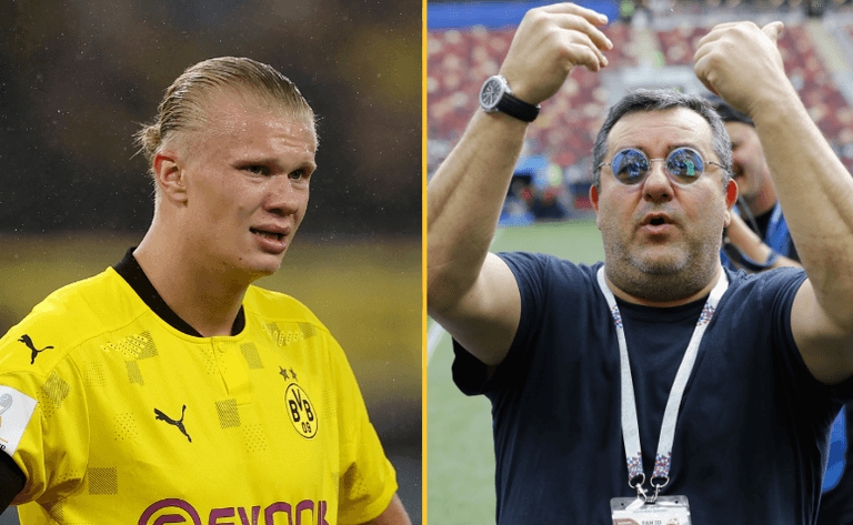 Mino Raiola demanded Erling Haaland be paid £820k per week to join Chelsea Mino Raiola demanded Erling Haaland be paid £820k per week to join Chelsea