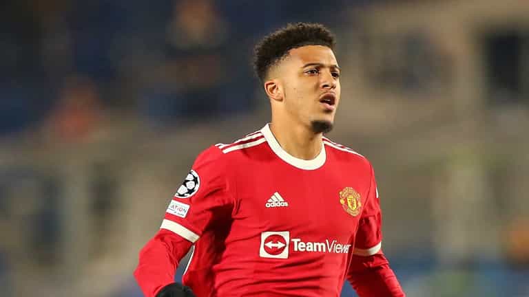 Man United could use Jadon Sancho in a new position Man United could use Jadon Sancho in a new position
