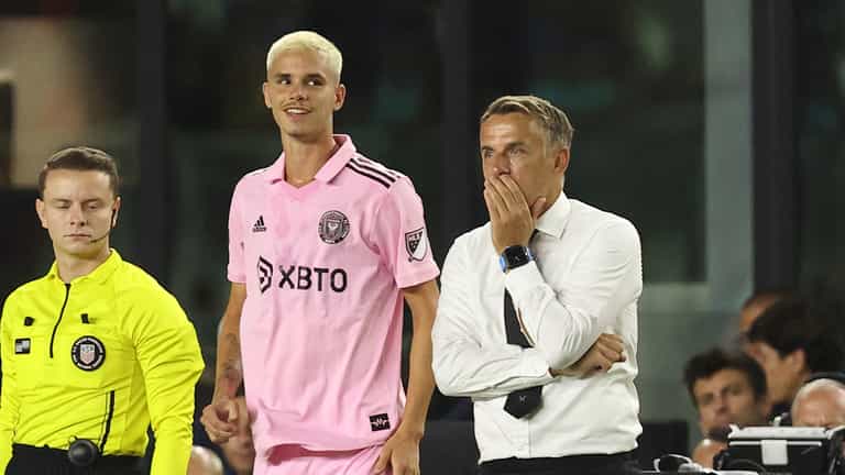 Phil Neville defends playing Romeo Beckham and his son in 6-0 loss to Barcelona Phil Neville defends playing Romeo Beckham and his son in 6-0 loss to Barcelona