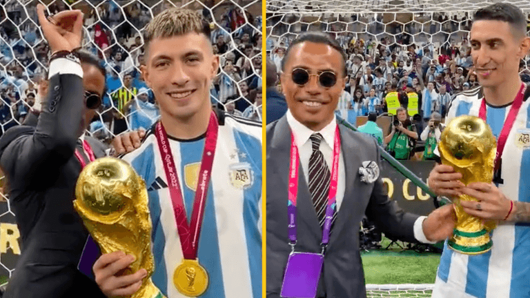 Lisandro Martinez had the best reaction to Salt Bae’s World Cup final antics Lisandro Martinez had the best reaction to Salt Bae’s World Cup final antics
