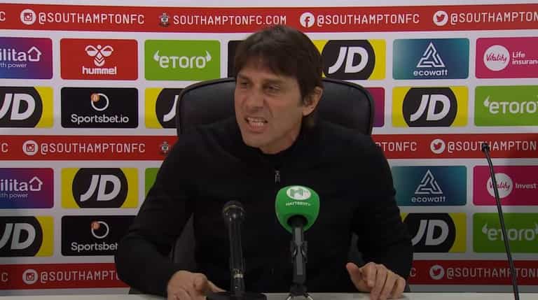 Antonio Conte launches furious tirade against Spurs Antonio Conte launches furious tirade against Spurs