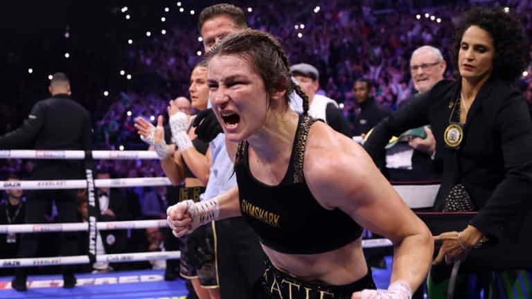 Katie Taylor calls for Chantelle Cameron trilogy fight at Croke Park Katie Taylor calls for Chantelle Cameron trilogy fight at Croke Park