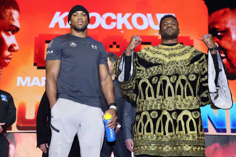 Anthony Joshua vs Francis Ngannou: TV details, ring walk time and major talking points Anthony Joshua vs Francis Ngannou: TV details, ring walk time and major talking points