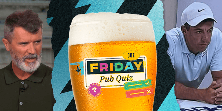 The SportsJOE Friday Pub Quiz: Week 76 The SportsJOE Friday Pub Quiz: Week 76