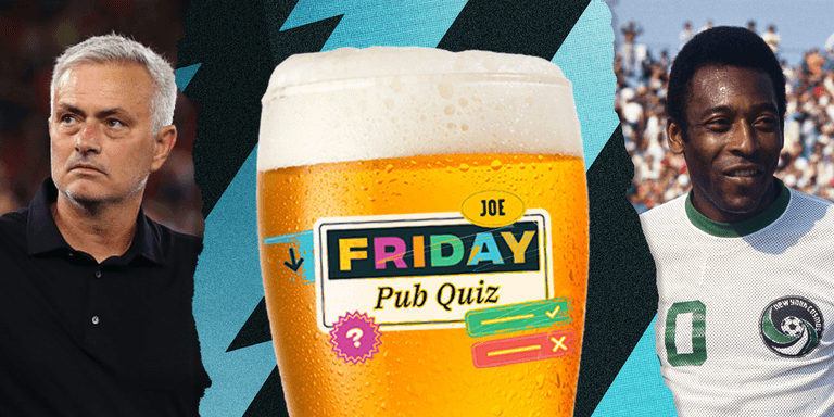 The SportsJOE Friday Pub Quiz: Week 74 The SportsJOE Friday Pub Quiz: Week 74