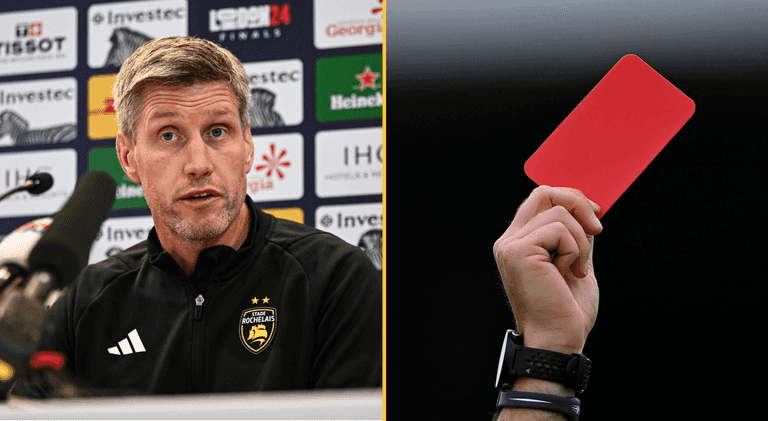 Ronan O’Gara gives best possible reaction after red cards cost La Rochelle in Top 14 semi-final Ronan O’Gara gives best possible reaction after red cards cost La Rochelle in Top 14 semi-final
