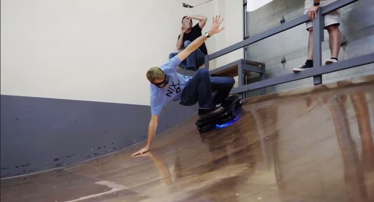 Video: Tony Hawk rides a hoverboard (no really!)
