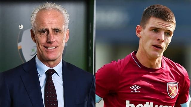 “If you’re not playing for us then crack on, good luck” – Mick McCarthy gives details of Declan Rice phone call