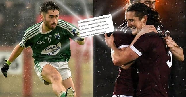 The 37/1 accumulator to set you up on a blinder of a GAA weekend The 37/1 accumulator to set you up on a blinder of a GAA weekend