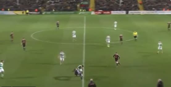Aaron Greene sent off for controversial challenge in Dublin Derby Aaron Greene sent off for controversial challenge in Dublin Derby