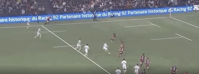 Simon Zebo shows incredible footwork to set up Donnacha Ryan try Simon Zebo shows incredible footwork to set up Donnacha Ryan try