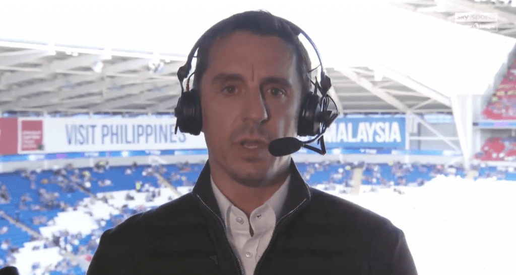 Furious Gary Neville blasts embarrassing Manchester United players