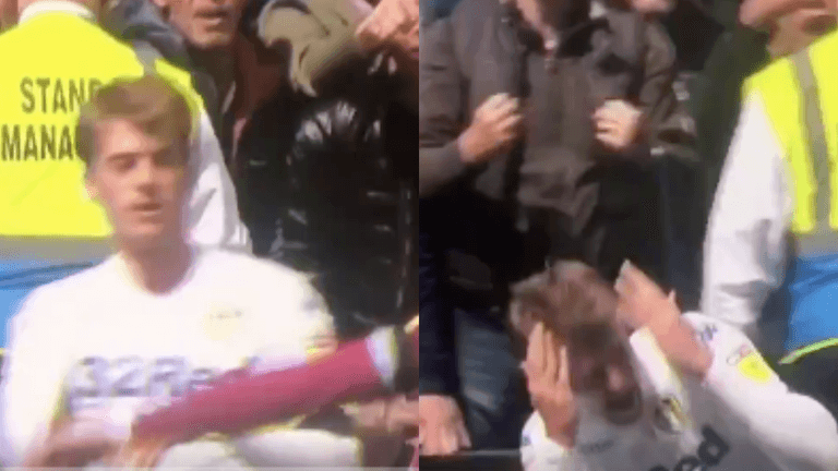 Patrick Bamford hammered for theatrics that led to Anwar El Ghazi red card Patrick Bamford hammered for theatrics that led to Anwar El Ghazi red card