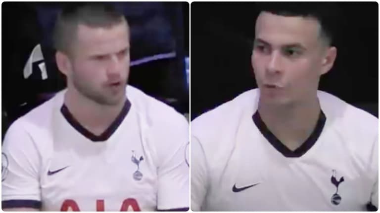 Eric Dier calls Dele Alli on his tantrum in All Or Nothing changing room row Eric Dier calls Dele Alli on his tantrum in All Or Nothing changing room row