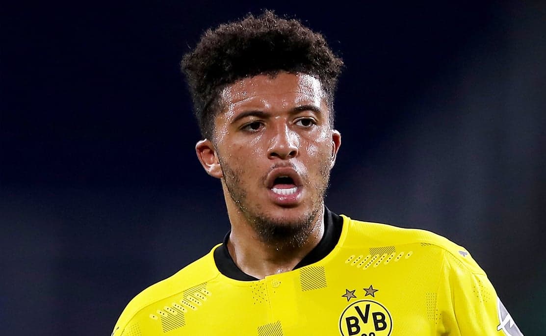 Jadon Sancho has not travelled with Borussia Dortmund for German Super Cup final
