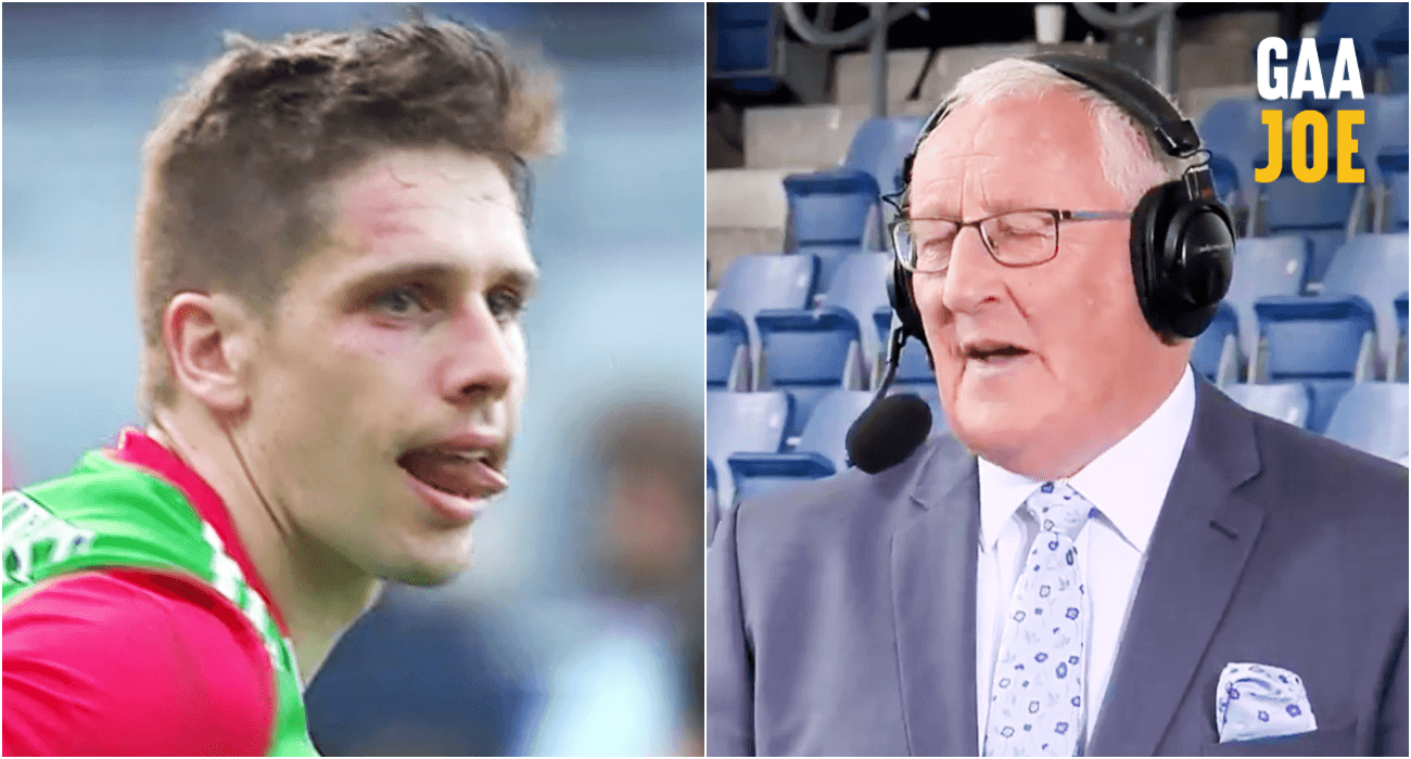 It won’t mean much but Pat Spillane’s compliment to Mayo and to Lee Keegan says it all
