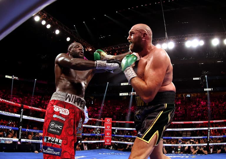 New footage shows exactly what Deontay Wilder said to Tyson Fury after trilogy fight New footage shows exactly what Deontay Wilder said to Tyson Fury after trilogy fight