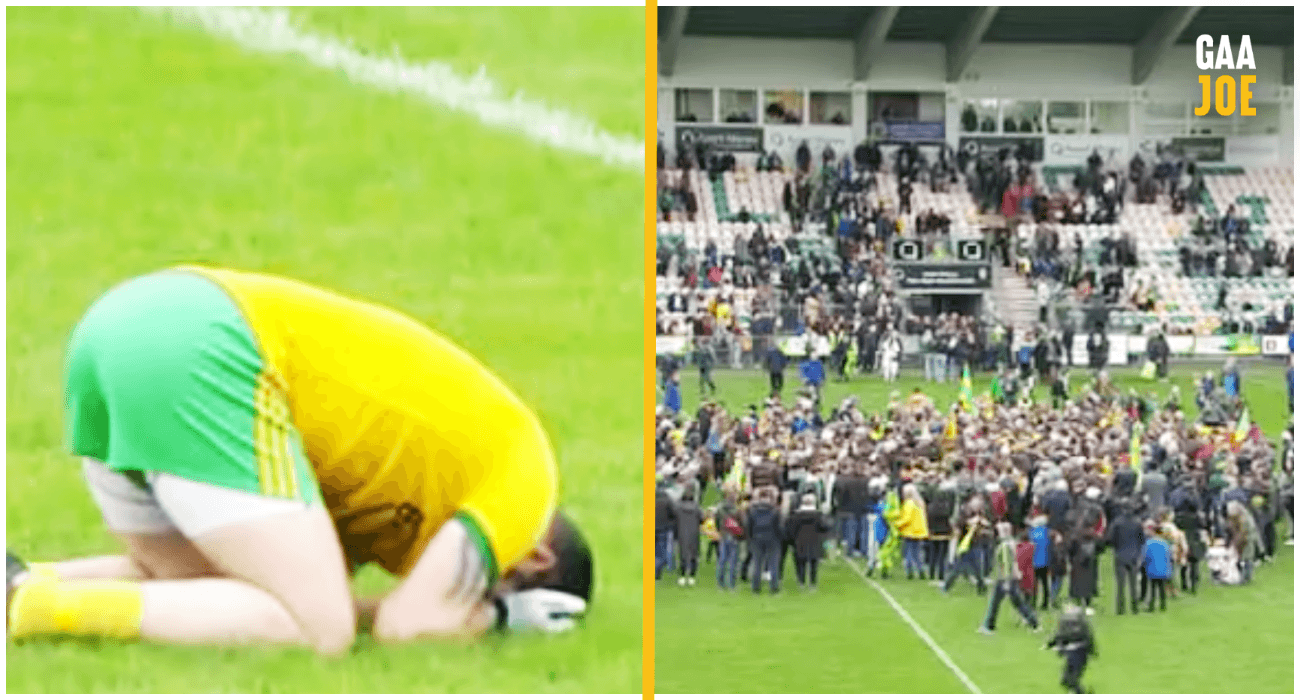 Scenes in Leitrim as stalwart McKeon inspires Ballinamore to a famous win