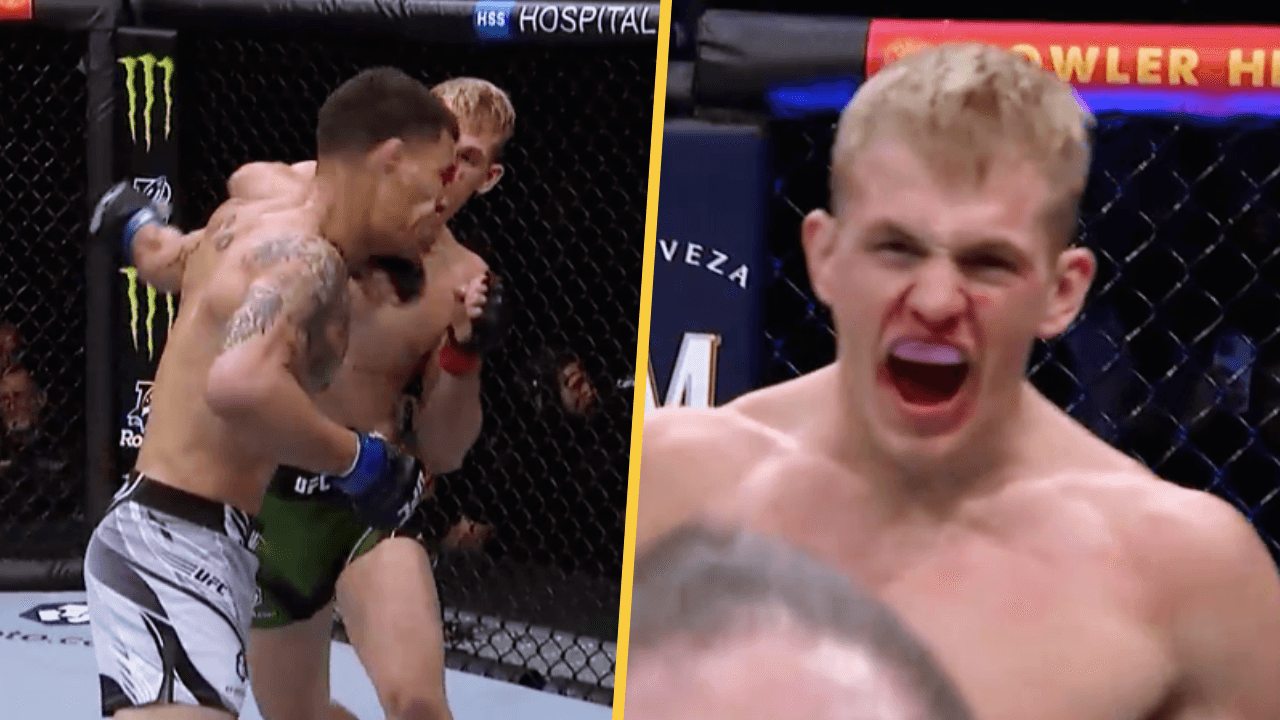 Dublin’s Ian Garry scores sensational knock-out win at UFC 268