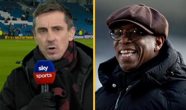 Ian Wright fires back at Gary Neville following Premier League postponement