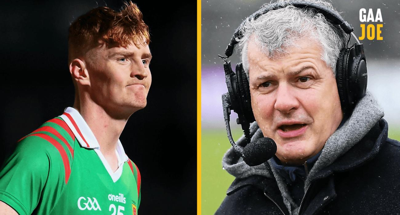 “Second half was much better from Mayo” says McStay even though they scored one point in last 25 minutes