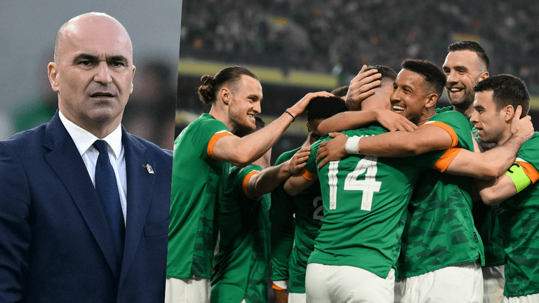 Belgium manager Roberto Martinez praises Ireland performance in 2-2 draw