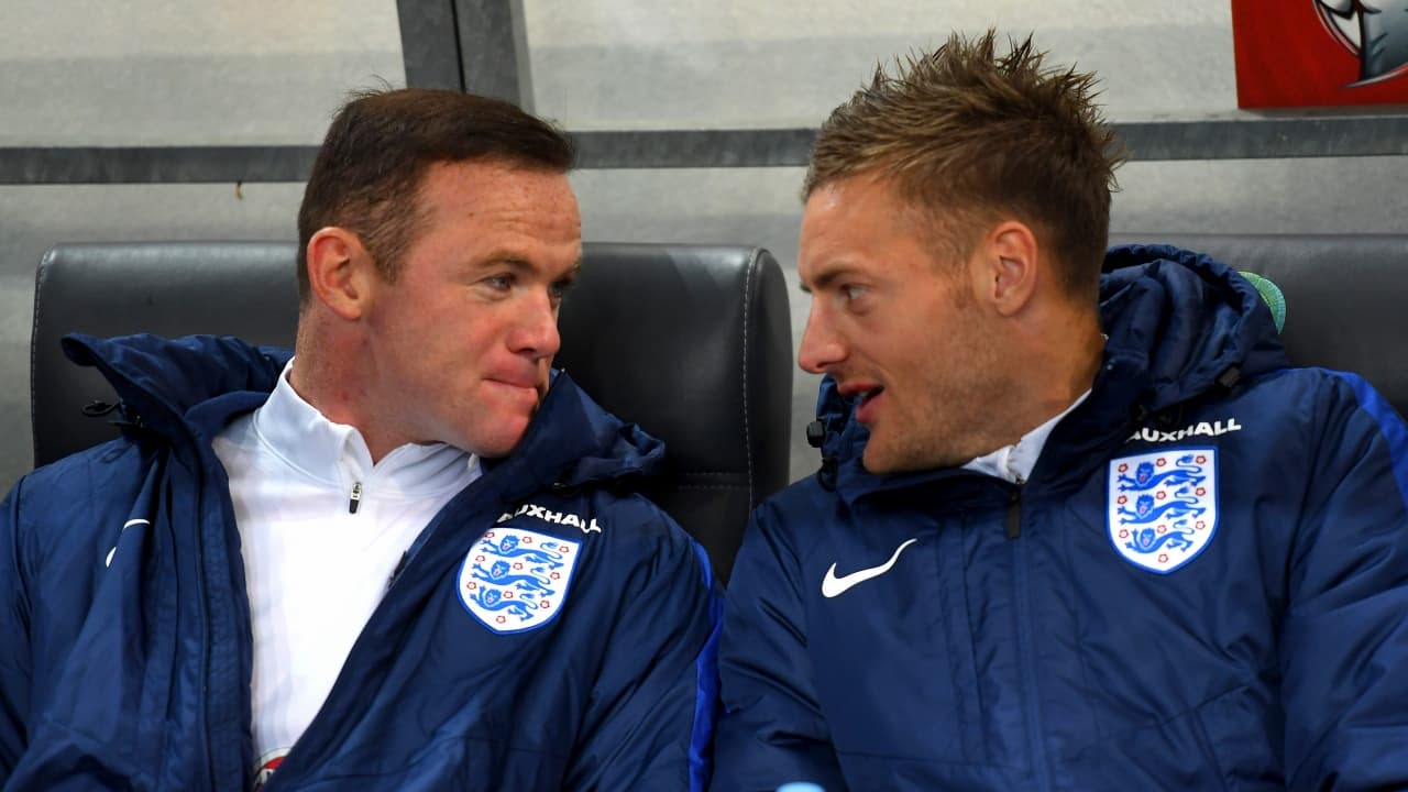 Jamie Vardy says ‘Wayne Rooney is talking nonsense’ about telling his wife to ‘calm down’