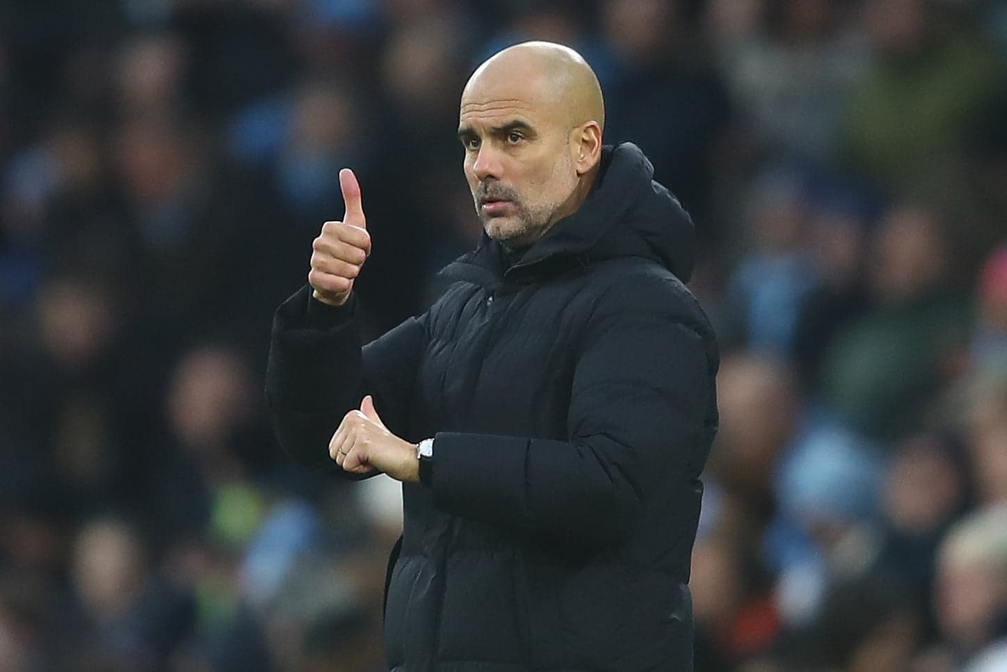 Pep Guardiola claims title win would put Man City level with Alex Ferguson’s Man United