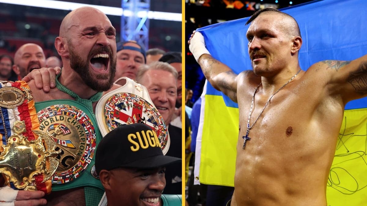 Date reportedly set for Tyson Fury vs Oleksandr Usyk heavyweight unification bout