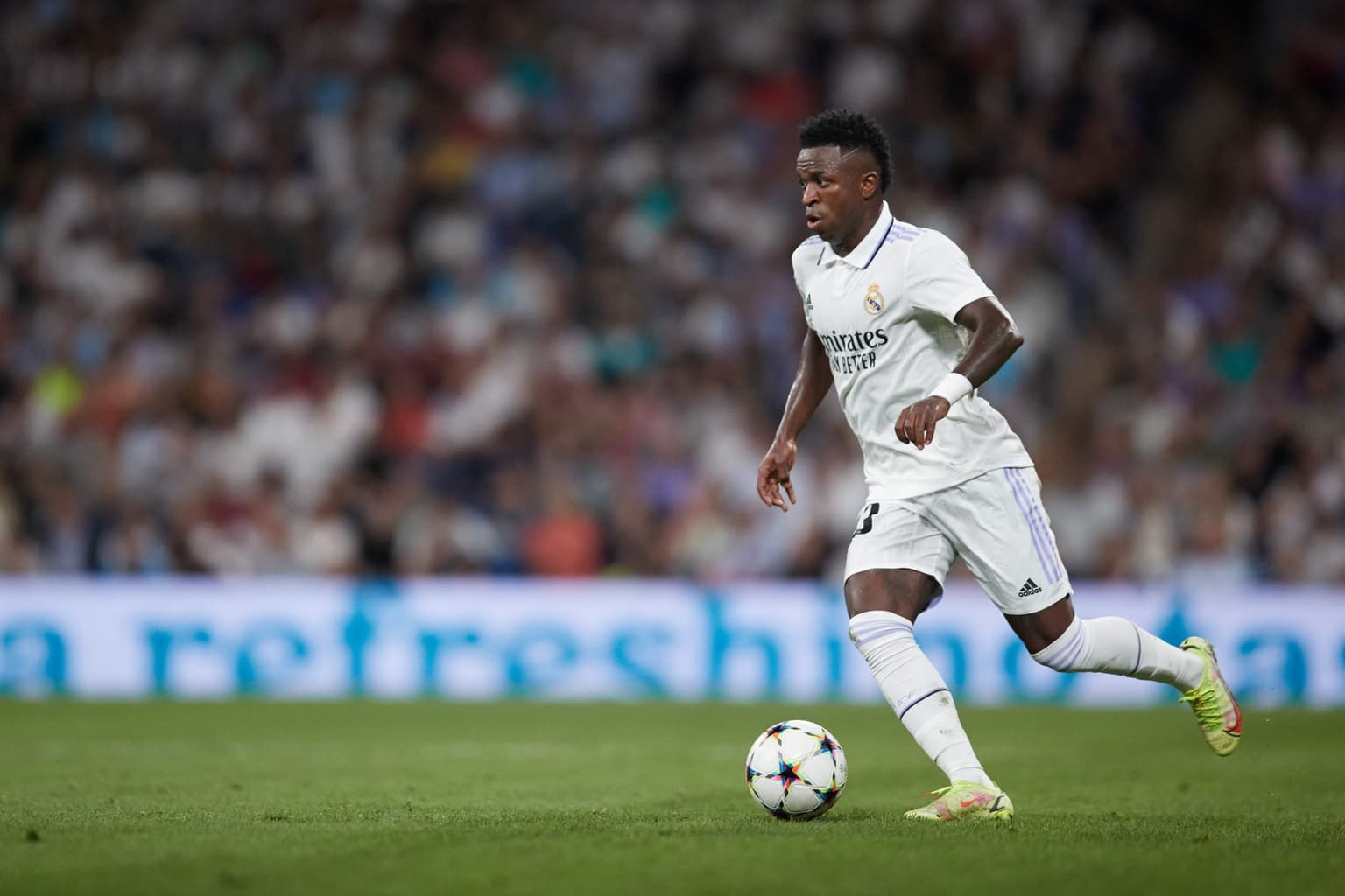 Atletico Madrid fans filmed singing racist chants aimed at Vinicius Jr
