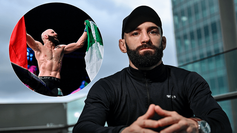 On the Luas to Abbey Street with Pedro Carvalho as Bellator 291 approaches On the Luas to Abbey Street with Pedro Carvalho as Bellator 291 approaches