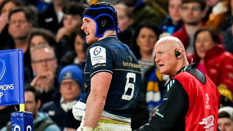 Ryan Baird distraught as he suffers brutal shoulder injury against Leicester