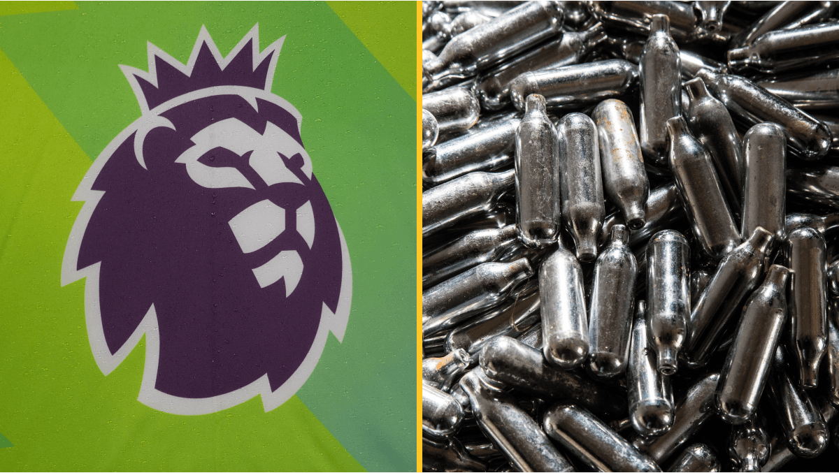 Premier League footballer diagnosed with laughing gas addiction