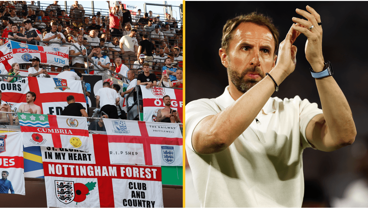 England fans boo and throw bottles at Gareth Southgate after lacklustre draw