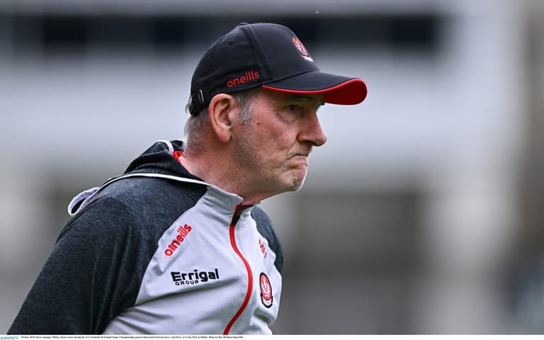 Mickey Harte steps down as Derry boss Mickey Harte steps down as Derry boss