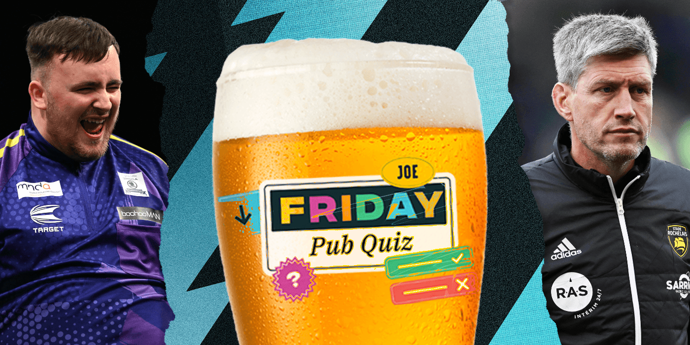 The SportsJOE Friday Pub Quiz: Week 100