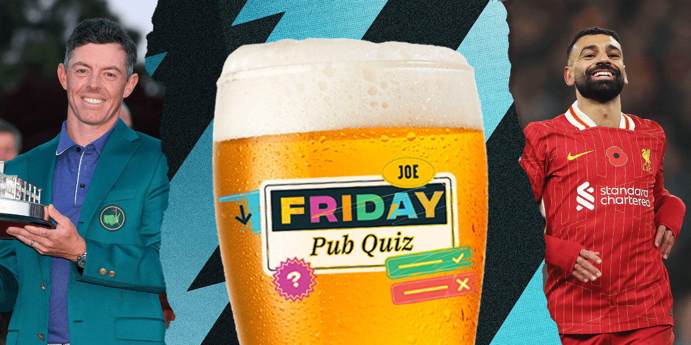 The SportsJOE Friday Pub Quiz: Week 112
