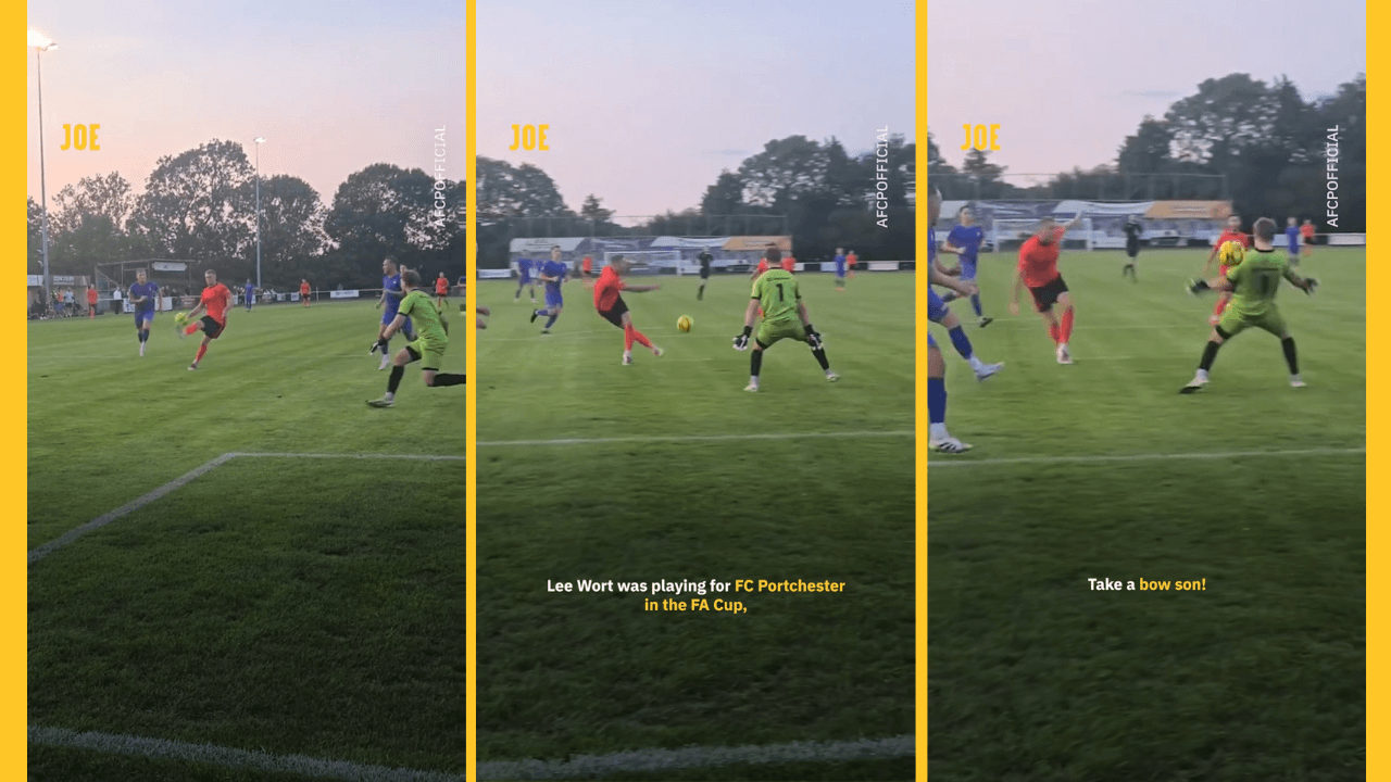 Eighth-tier player scores what might be the best goal we’ve ever seen