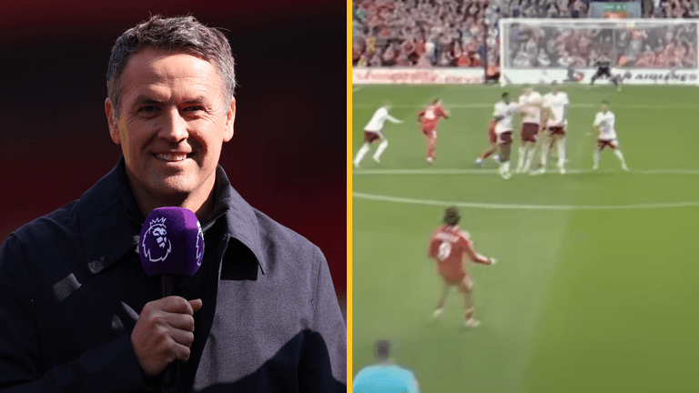 Michael Owen’s baffling free-kick take proven wrong in matter of hours Michael Owen’s baffling free-kick take proven wrong in matter of hours