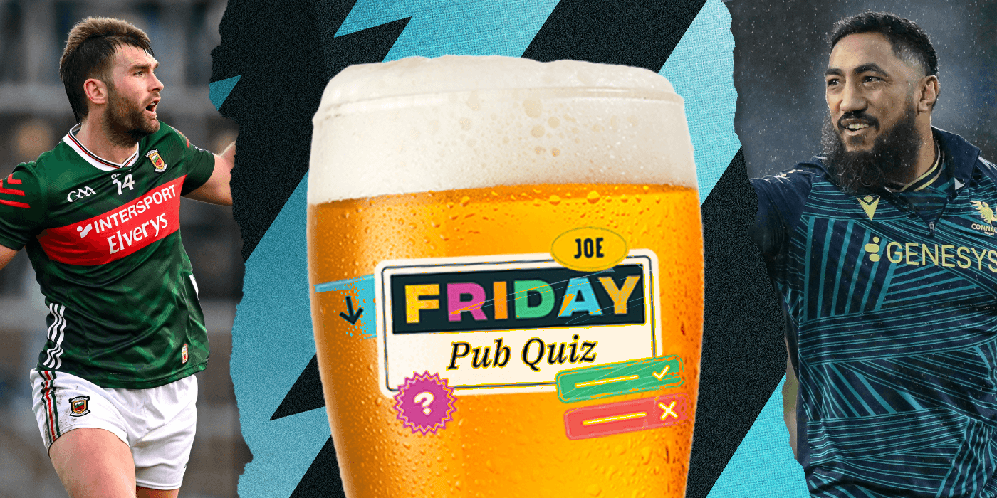 The SportsJOE Friday Pub Quiz: Week 126