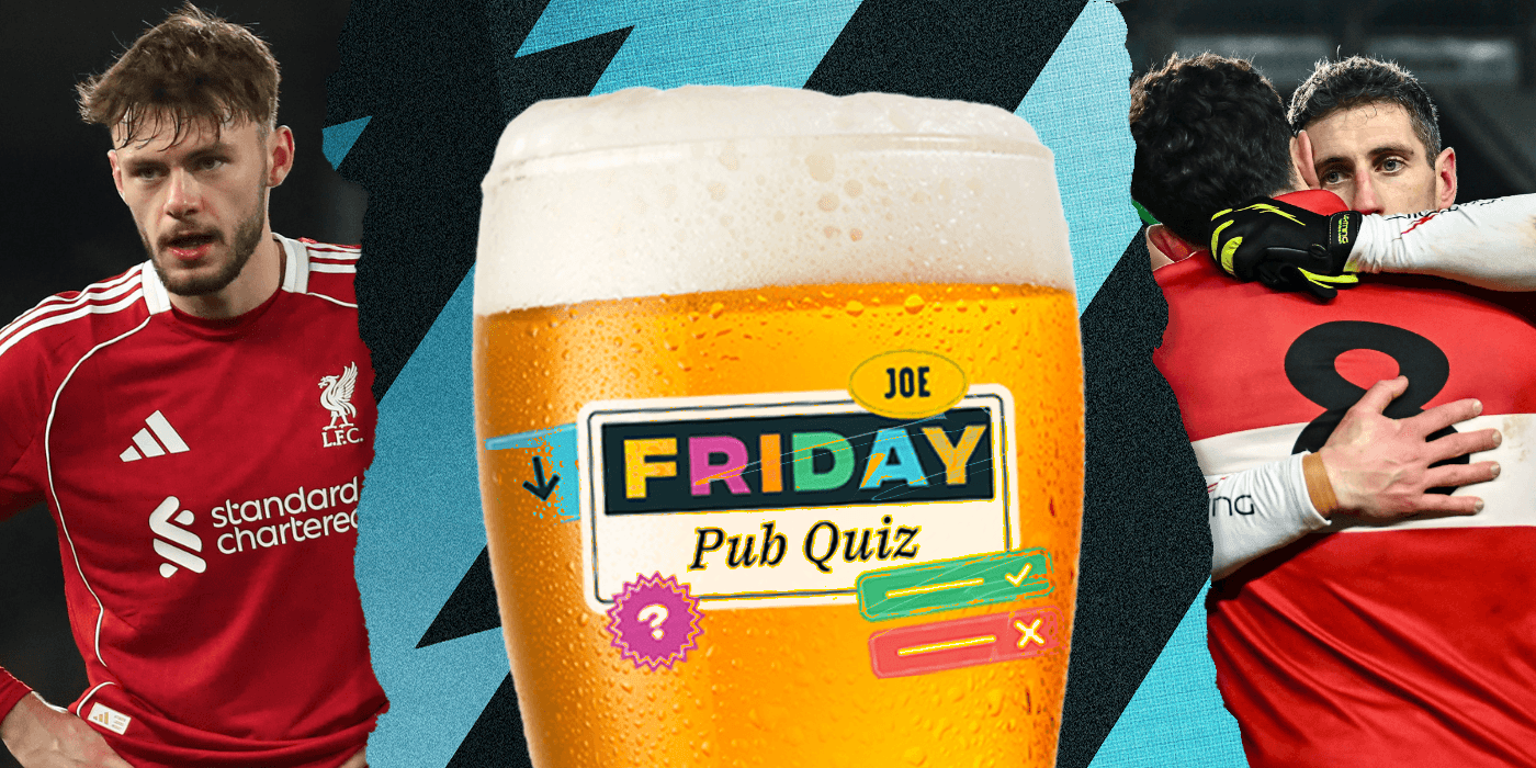 The SportsJOE Friday Pub Quiz: Week 122