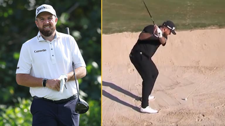 FOOTAGE: Heartbreak on the 18th hole as Shane Lowry misses out in Dubai